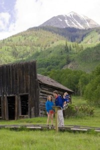 A family outing to Ashcroft, a ghost town near Aspen.