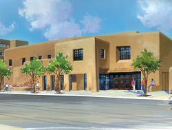 An artist's conception of the New Mexico History Museum