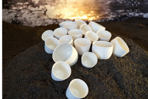 ceramic bowls from Make Room exhibit