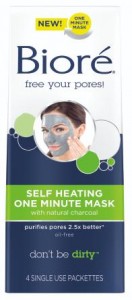 Self Heating Charcoal Mask